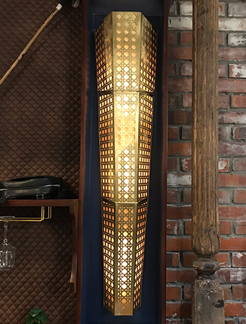 Mashal Weave Wall Light by Sahil & Sarthak